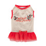 Wholesale Customized Red Dress Dog Pet Clothes Christmas
