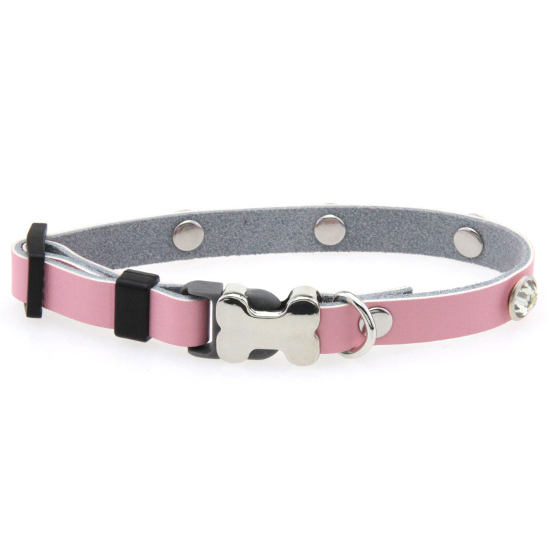 Wholesale Adjustable Custom Cat Leather Collar