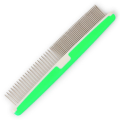 wholesale manufacturer stainless steel pink pet dog comb