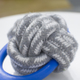 wholesale manufacturer free samples indestructible chew cotton rope  tpr dog toy set