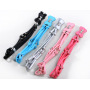 Hot new products adjustable PU pet dog leash and harness for sale
