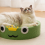 Manufacturer Wholesale Pet Supplier Sisal Round Cat Scratcher Bed