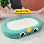 Manufacturer Wholesale Pet Supplier Sisal Round Cat Scratcher Bed