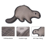Manufacturer wholesale bite-resistence tesling material chew squirrel shape dog stuffed toys