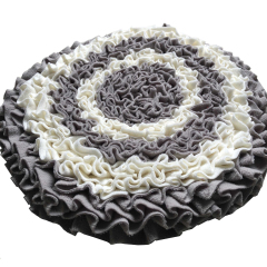 Manufacturer wholesale round multi-design dog snuffle training feed mats