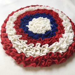 Manufacturer wholesale round multi-design dog snuffle training feed mats