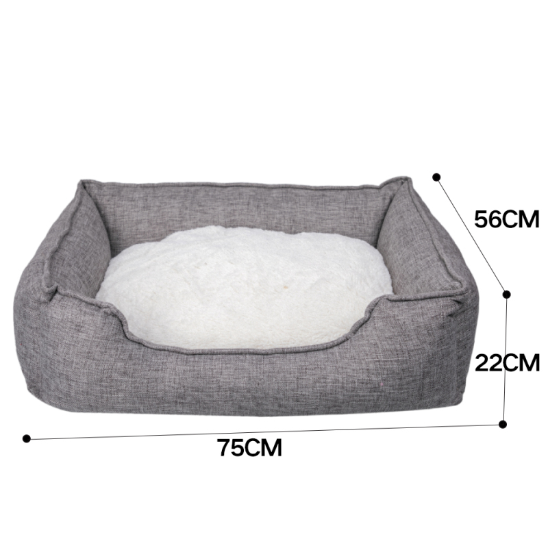 Manufacturer Wholesale Custom Logo Warm Pet Product Dog Bed Luxury