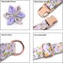 Wholesale Custom logo Adjustable Flower Design Dog Collar Bow Leash