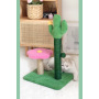 Manufacturer wholesale corduroy sisal flower cat cactus scratcher