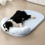 Manufacturer Wholesale Custom Logo Pet Dog Cooling Bed With Pillow