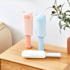 Manufacturer wholesale pet cat hair remover pink white blue cute design