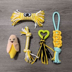 Wholesale Cute Design Chew Cotton Pet Dog Rope Toys Set