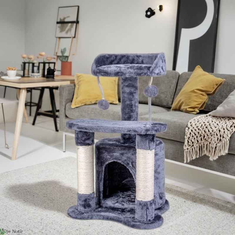 Manufacturer Wholesale Sisal Short Plush Cat Scratcher House