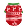Wholesale Warm Short Plush Dog Christmas Clothes