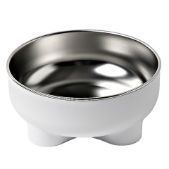Wholesale Stainless Steel Washable Detachable Cat Dog Bowl Round
