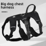 Wholesale Reflective Stripe Large Dog Harness With Pull
