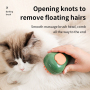 Manufacturer wholesale avocado design dog cat brush with spray