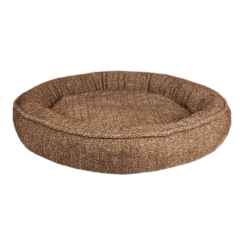 wholesale plush round soft pet dog cushion