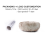 wholesale manufacturer soft luxury plush pet cushion round cat dog bed pet furniture