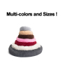 wholesale manufacturer soft luxury plush pet cushion round cat dog bed pet furniture
