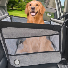 Manufacturer wholesale breathable grey front dog car seat