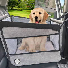 Manufacturer wholesale breathable grey front dog car seat