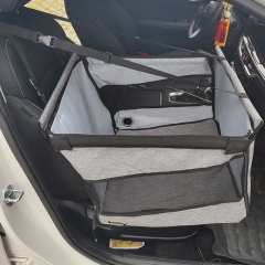 Manufacturer wholesale breathable grey front dog car seat