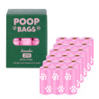Pink paw print- 18 rolls