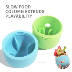 Manufacturer wholesale silicone food feeder dog puzzle toys