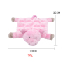 Manufacturer wholesale short plush squeaky bite resistant dog chewing toy