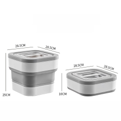 Manufacturer wholesale foldable portable dog pet food storage container