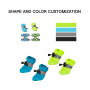 Wholesale Anti-slip Custom Logo Adjustable Dog Shoes
