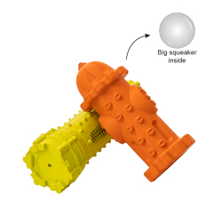 Manufacturer wholesale tire more design feeder chew dog rubber toys