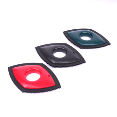 Manufacturer wholesale sharp head triangle pet hair remover for furniture