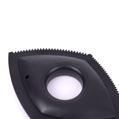 Manufacturer wholesale sharp head triangle pet hair remover for furniture