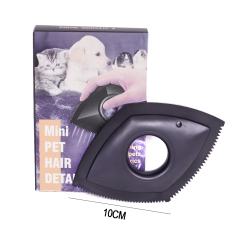 Manufacturer wholesale sharp head triangle pet hair remover for furniture