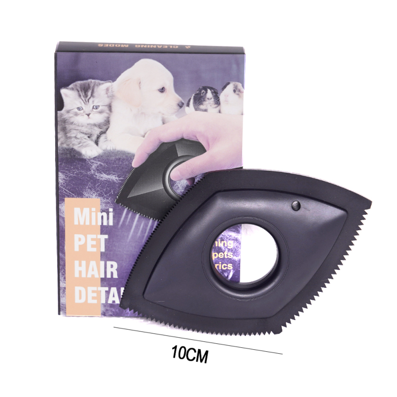 Manufacturer wholesale sharp head triangle pet hair remover for furniture