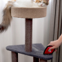 Manufacturer wholesale sharp head triangle pet hair remover for furniture