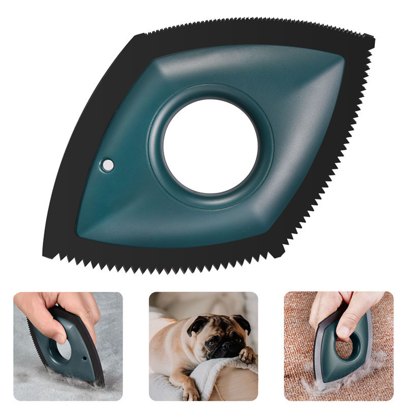 Manufacturer wholesale sharp head triangle pet hair remover for furniture