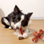 Manufacturer wholesale beef fragrance TPU nylon chew dog simulation bone toy