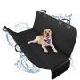 Manufacturer wholesale large black waterproof foldable oxford carrier pet dog car seat cover