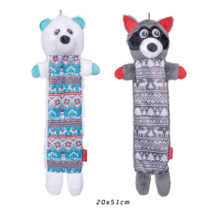 Manufacturer wholesale plush bear dog christmas toys