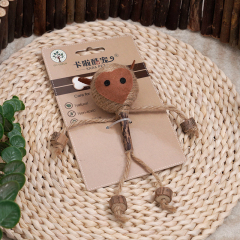 Manufacturer wholesale silvervine cat rope toys