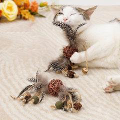 Manufacturer wholesale silvervine cat rope toys