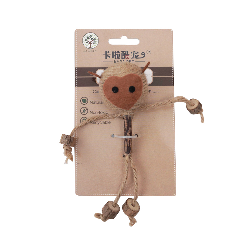 Manufacturer wholesale silvervine cat rope toys