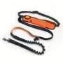 Manufacturer wholesale adjustable running used dog leash with pocket set