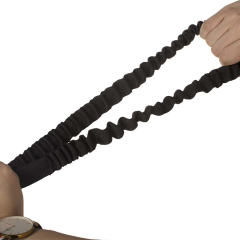 wholesale manufacturer nylon custom designer running pet dog bungee leash