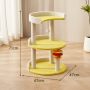Wholesale Sisal Short Plush Cat Climbing Tree With Ball Toy