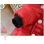 Manufacturer wholesale button design cotton warm pet dog coat for winter use