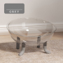 Wholesale Cheap Large Transparent Round Cat Bed Elevated